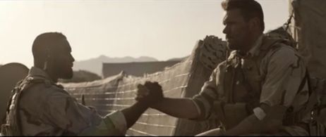 Still of Jermaine Love and Rory Markham from Rogue Warfare