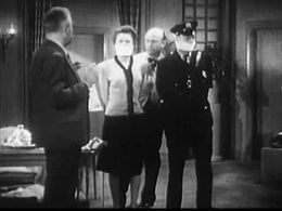 Lionel Atwill, Hal Craig, John Davidson, and Lorna Gray in Captain America (1944)