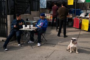 Frankie Quinones and Chris Estrada in This Fool: Emotional Timothy (2022)