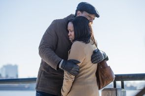 Regina King and Russell Hornsby in Seven Seconds (2018)