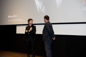 Luca Severi at the Rome Film Festival 2019 (That Click World Premiere)