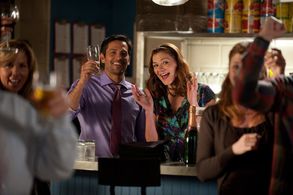 Heather Burns and Michael Landes in Save Me (2013)