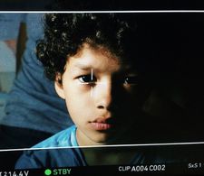 Shannon Brown On set of Upendo