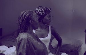 Ellen Thomas and Tanisha Spring in Once an Old Lady Sat On My Chest (2018)