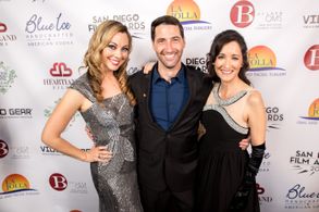Jon Maxwell, Lisa Winans, and Laura Bohlin at an event for San Diego Film Awards (2016)