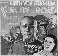 Erich von Stroheim and Wera Engels in Fugitive Road (1934)