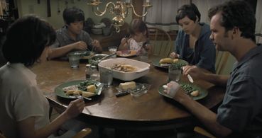 Angela Bettis, Sean Bridgers, Lauren Ashley Carter, Zach Rand, and Shyla Molhusen in The Woman (2011)