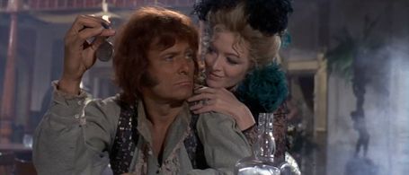 William Berger and Linda Veras in Sabata (1969)