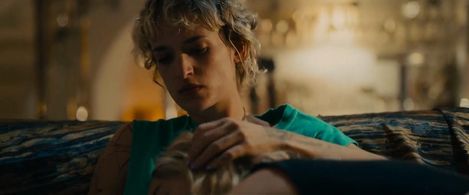 Garance Marillier and Agathe Rousselle in Titane (2021)