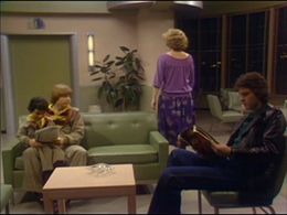 Cathryn Damon, Jay Johnson, and Ted Wass in Soap (1977)