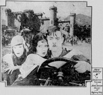 Charles Gordon, Harry Myers, and Pauline Starke in A Connecticut Yankee in King Arthur's Court (1921)