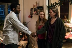 Vibeke Hastrup, Malene Beltoft Olsen, and Prince Yaw Appiah in Silent Nights (2016)