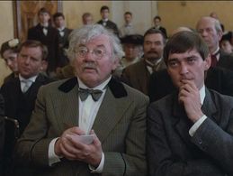 Vladimír Dlouhý and Vlastimil Hasek in Dobrodruzství kriminalistiky (1989)