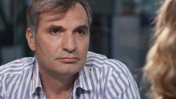 Jirí Machácek and Emma Smetana in DVTV (2014)