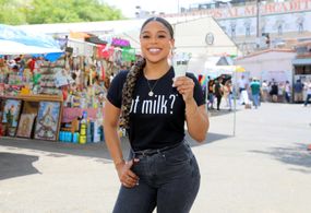 Julissa Calderon at an event for Gentefied (2020)