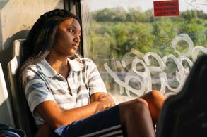 Jordan Kristine Seamón as Caitlin in “We Are Who We Are”