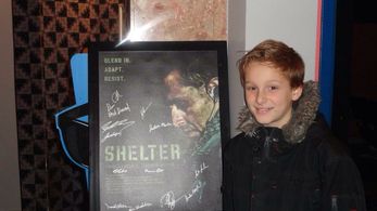 Signed poster of Shelter