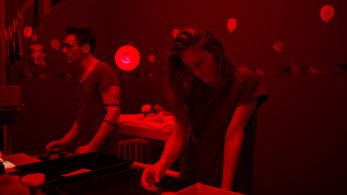 Jonathan Rhys Meyers and Efrat Dor in Holy Lands (2017)