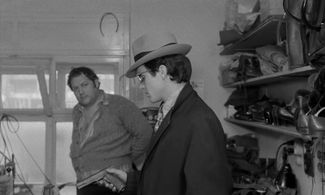 Peter Berling and Ulli Lommel in Love Is Colder Than Death (1969)