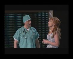 John Prudhont as Kathy Griffin's Plastic Surgeon in the 2009 Bravo A-List Awards Show.