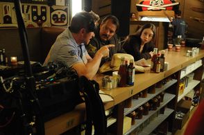 Philip Granger, Nicholas Treeshin, and Leah Gibson in Leave Us Alone (2013)