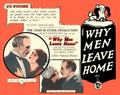 Sidney Bracey, Helene Chadwick, and Lewis Stone in Why Men Leave Home (1924)
