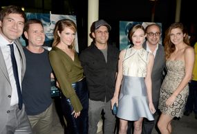 Kate Bosworth, Mark Duplass, Mickey Liddell, Katie Aselton, Lake Bell, and David Dinerstein at an event for Black Rock (