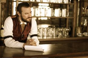 Jeffery Dean as SIlas Barber in 