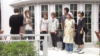 Yûsuke Yamamoto, Shunsuke Daitô, Manpei Takagi, Haruna Kawaguchi, Masaya Nakamura, Yûdai Chiba, and Shinpei Takagi in Ou