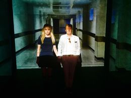 Laura Liguori and Norbert Weisser star in Charles's Story directed by Guy Zimmerman at the Atwater Theatre August 2016