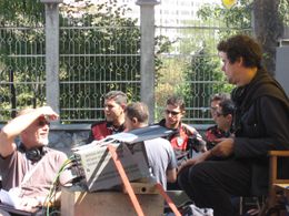 With Tom Tywer on the set of: The International - Istanbul 2007