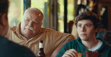 Richard Riehle & Austin Zajur in a clip from the short film 