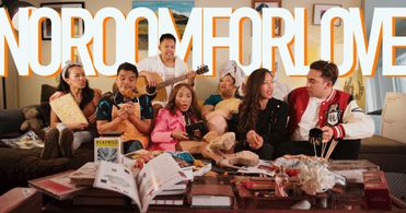 Garth Garcia, Rey Aclao, Bong Cabrera, Cynthia San Luis, Georgina Tolentino, Iya Baclagan, and Rommel Rojas in No Room f