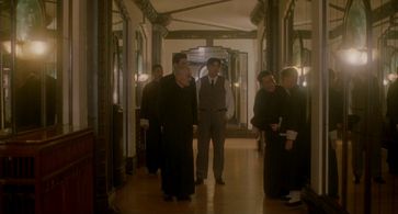 Biao Fu, Chun Sun, Baotian Li, Xuejian Li, and Xiaoxiao Wang in Shanghai Triad (1995)