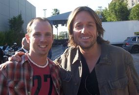 w/ Kieth Urban at the Tonight Show