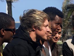 The cast of Snakepark (TV Series) on the SABC Network