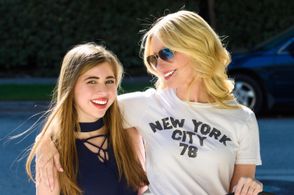 with daughter, Callie Okun