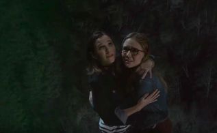 Olivia Nikkanen and Izabela Vidovic in Supergirl (2015)