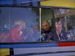 David Cassidy, Shirley Jones, and Dave Madden in The Partridge Family (1970)