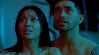 Micaella Raz and Alvaro Oteyza in Sex Hub (2023)