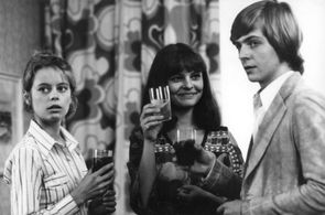 Lubos Knytl, Jana Krausová, and Miroslava Safránková in The Death of a Fly (1977)