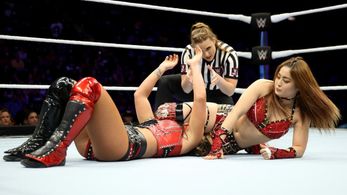 Masami Odate and Toni Rossall in WWE Evolution (2018)