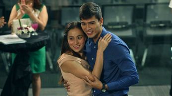 Cristine Reyes and Marco Gumabao in Minsan pa nating hagkan ang nakaraan (2023)