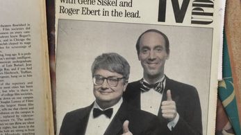 Roger Ebert and Gene Siskel in Life Itself (2014)