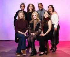 Laura Linney, Laura Chinn, Amarr, Ella Anderson, Ariel Martin, Daniella Taylor, and Keyla Monterroso Mejia at an event f
