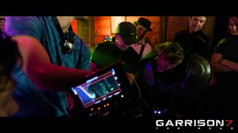 Garrison 7: The Road Scott Brewer as Tom Garrison, Mark Brebner, Angela Olyslager, Anthony Miller and Darko Tuskan watch