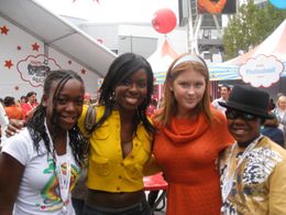 Variety Power Youth event - Camille Winbush, Renee Olstead, Jamai & Jaishon