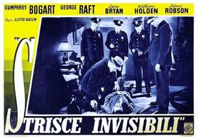 Humphrey Bogart, Lane Chandler, and Charles C. Wilson in Invisible Stripes (1939)