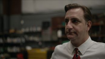 Ryan Reinike as Dennis from The Lot - in the shop