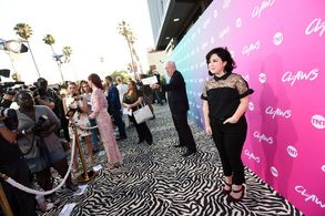 Tenea Intriago at the Claws Premiere in Los Angeles.